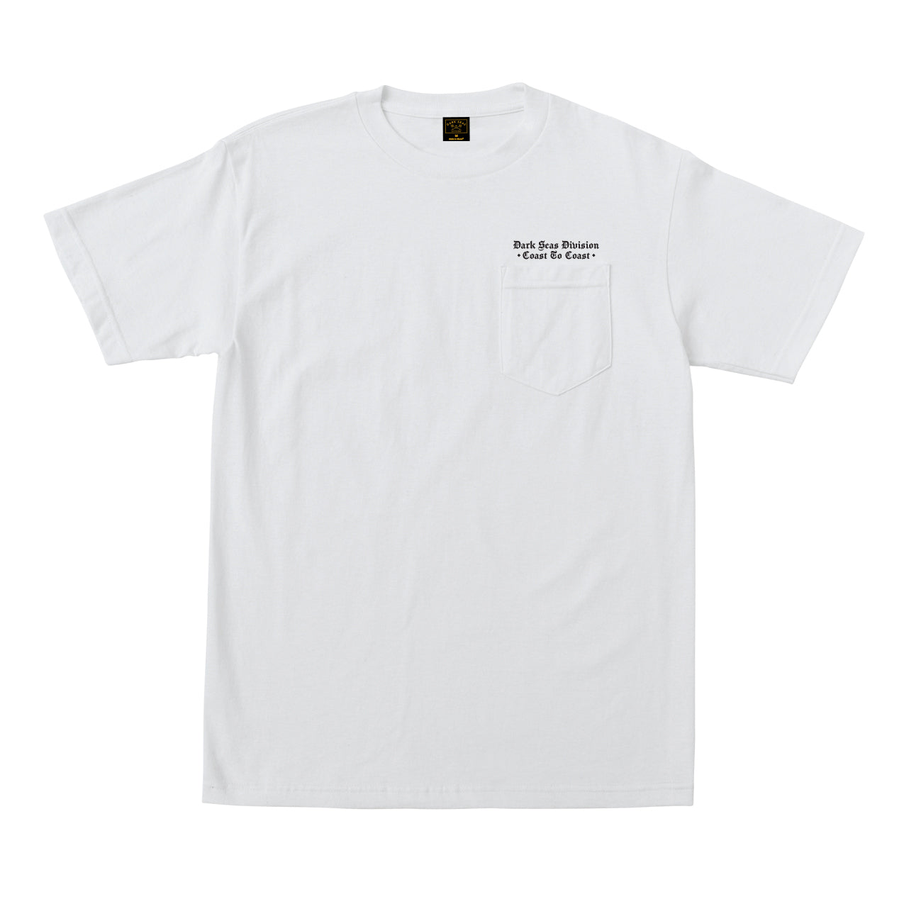 Dark Seas Men's Traditional-Pkt Tee White T-Shirts