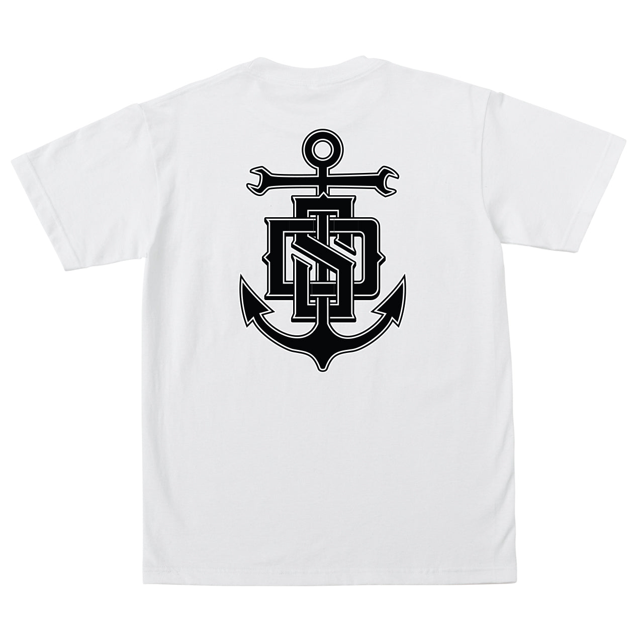 Dark Seas Men's Monogram-Pkt Tee White T-Shirts