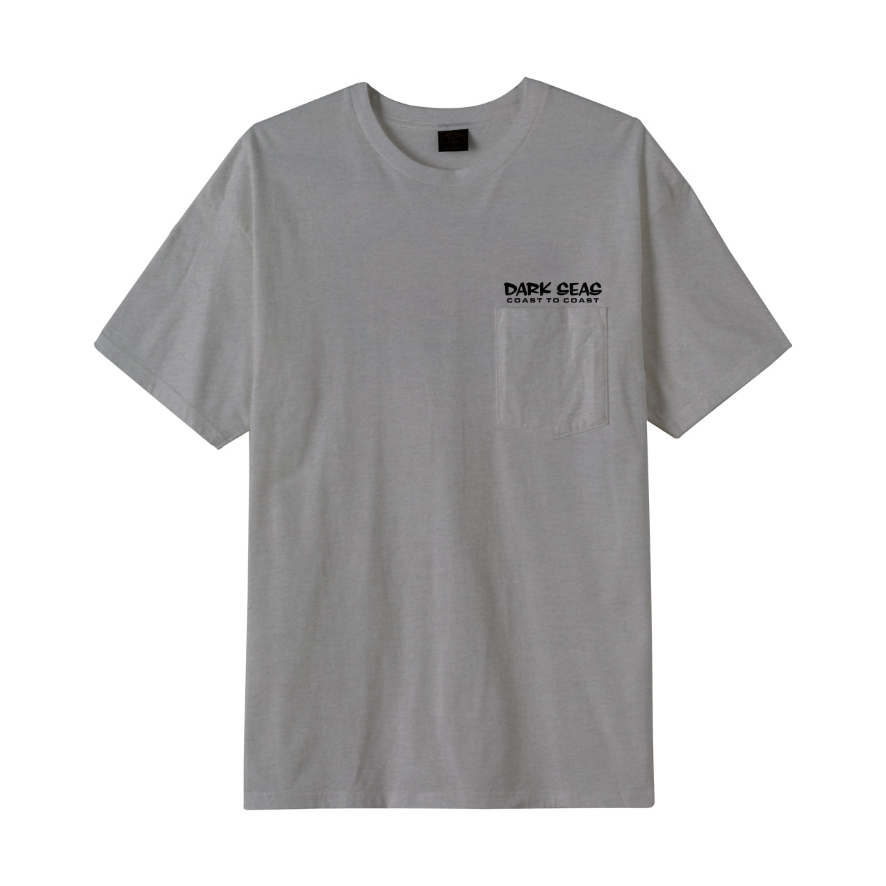 Dark Seas Men's Joyride-Pkt Tee Heather Grey T-Shirts