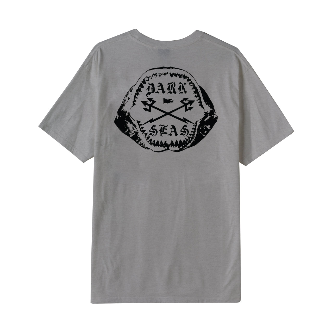 Dark Seas Men's Havoc-Pkt Tee Heather Grey T-Shirts