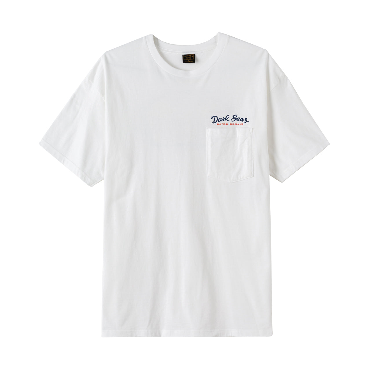 Dark Seas Men's Polished-Pkt Tee White T-Shirts