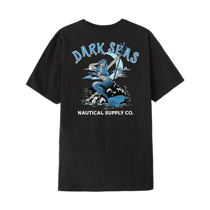 Dark Seas Men's Dockside-Pkt Tee Black T-Shirts