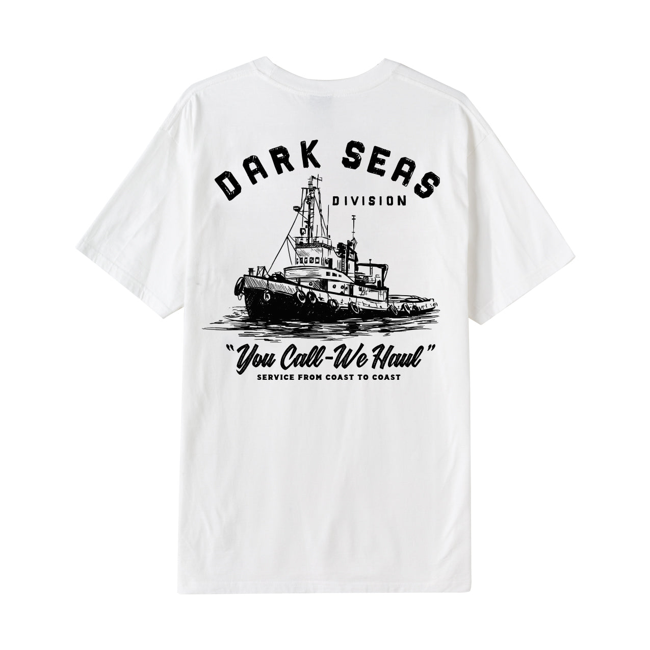 Dark Seas Men's We Haul-Pkt Tee White T-Shirts