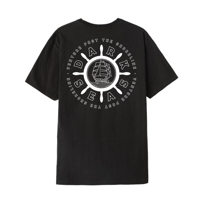 Dark Seas Men's Topmast Pkt Tee Black T-Shirts