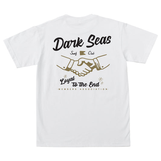 Dark Seas Men's Speak Eazy Pkt Tee White T-Shirts