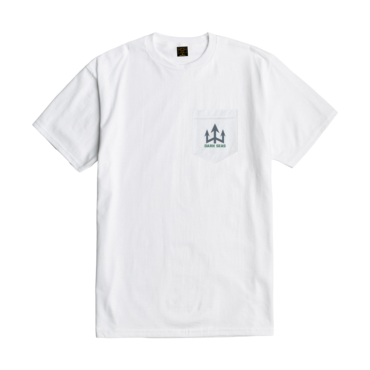 Dark Seas Men's Pathfinder Stock Pocket T-Shirt White T-Shirts