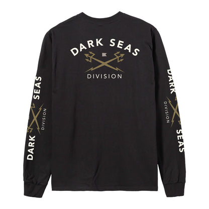 Dark Seas Men's Headmaster Iii Stock Ls T-Shirt Black T-Shirts