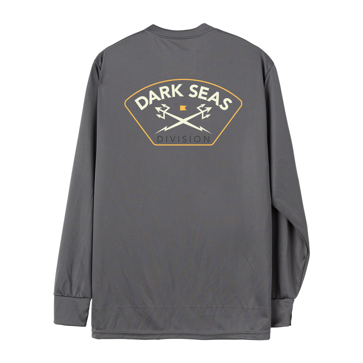 Dark Seas Men's Headmaster Iii Uv Ls T-Shirt Granite Grey T-Shirts