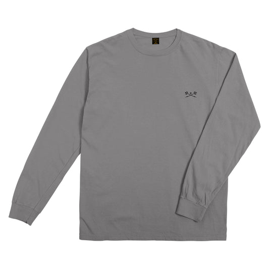 Dark Seas Men's Go-To Ls Tee Graphite T-Shirts