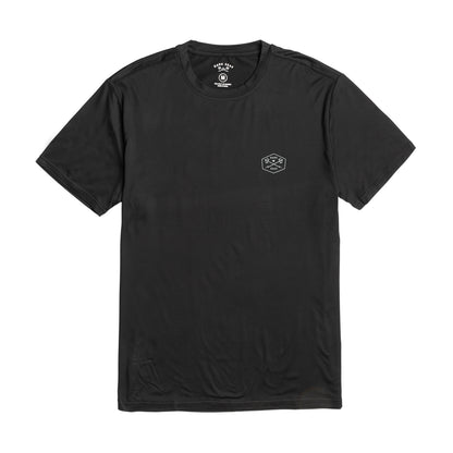 Dark Seas Men's No Sweat Mw Ss T-Shirt Black T-Shirts