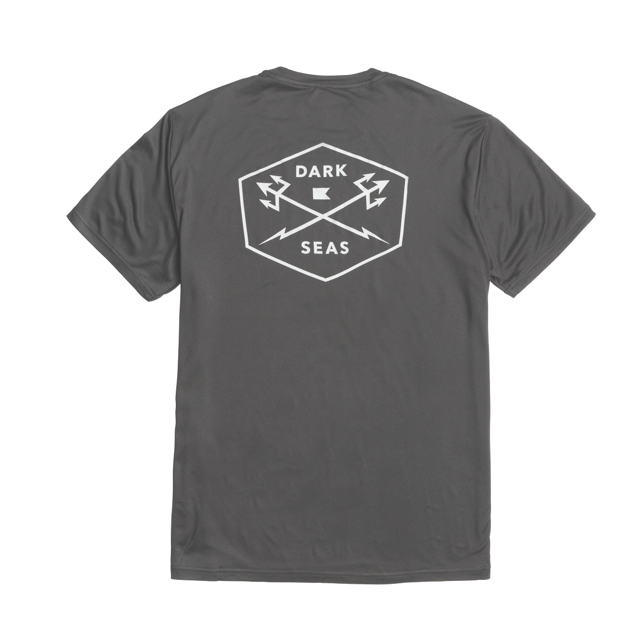 Dark Seas Men's No Sweat Mw Ss T-Shirt Grey T-Shirts