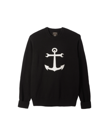 Dark Seas Men's Spanner Sweater Black Sweater