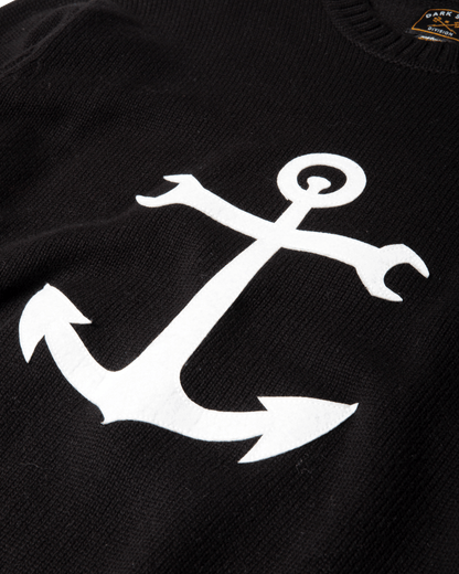 Dark Seas Men's Spanner Sweater Black Sweater