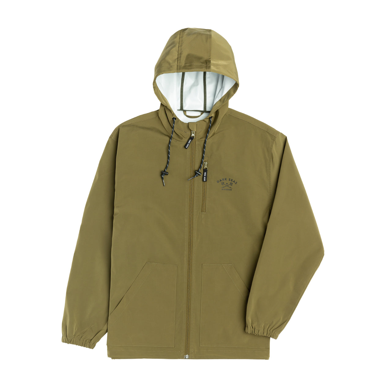 Dark Seas Men's Port Jackets Olive Jackets