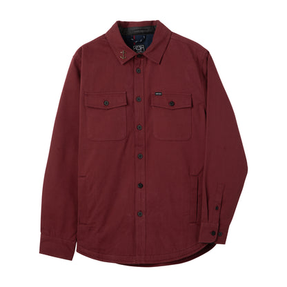 Dark Seas Men's Machinist Jkt Burgundy Jackets