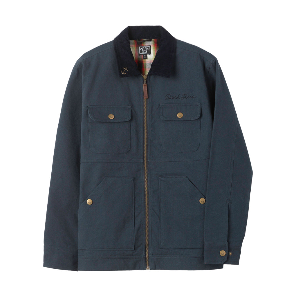 Dark Seas Men's Sierra-Jacket Navy Jackets