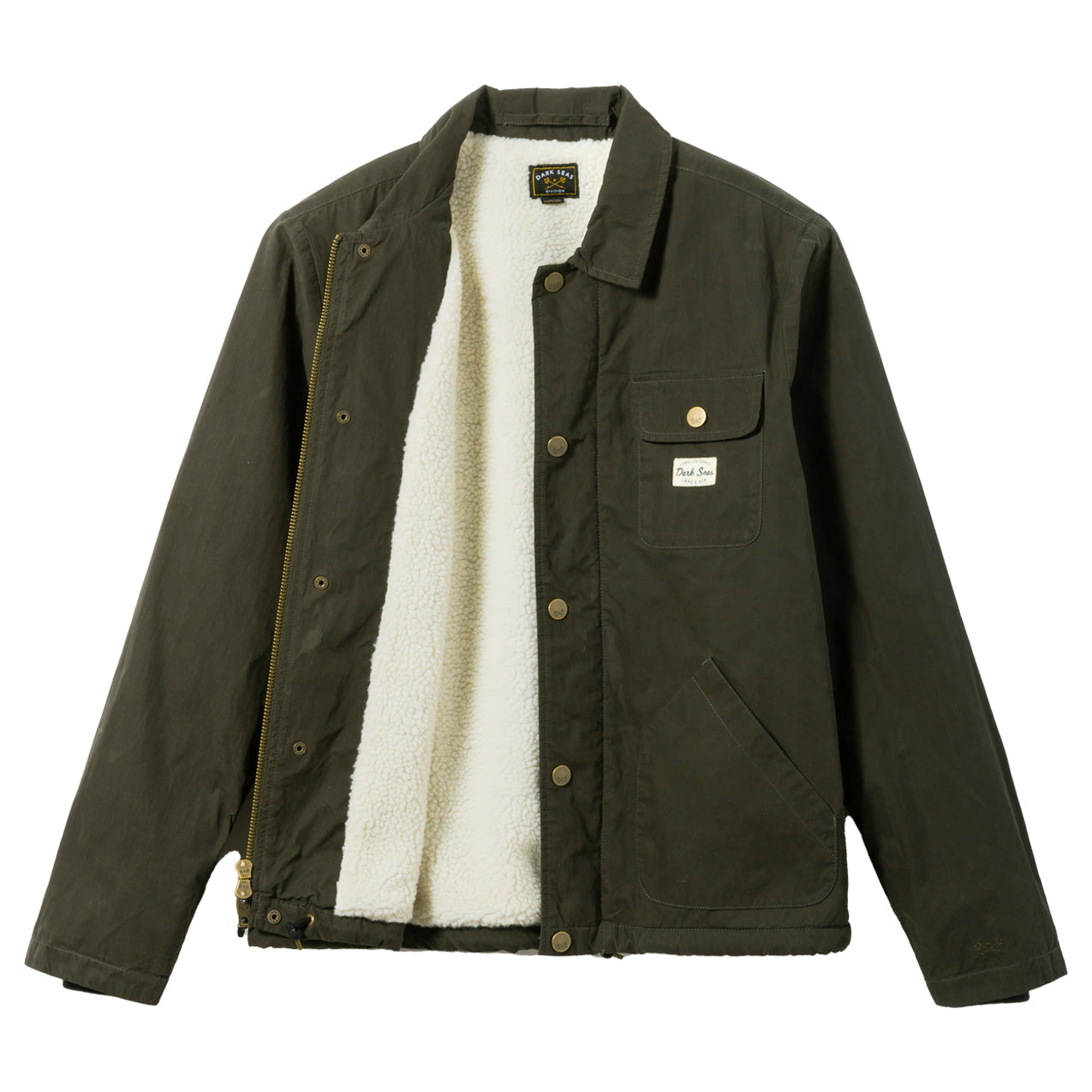 Dark Seas Men's Luther Jacket Green Jackets