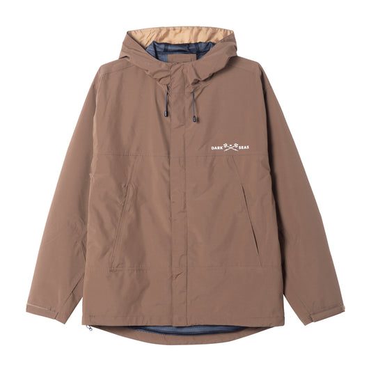 Dark Seas Men's Breakwater Jacket Brown Jackets