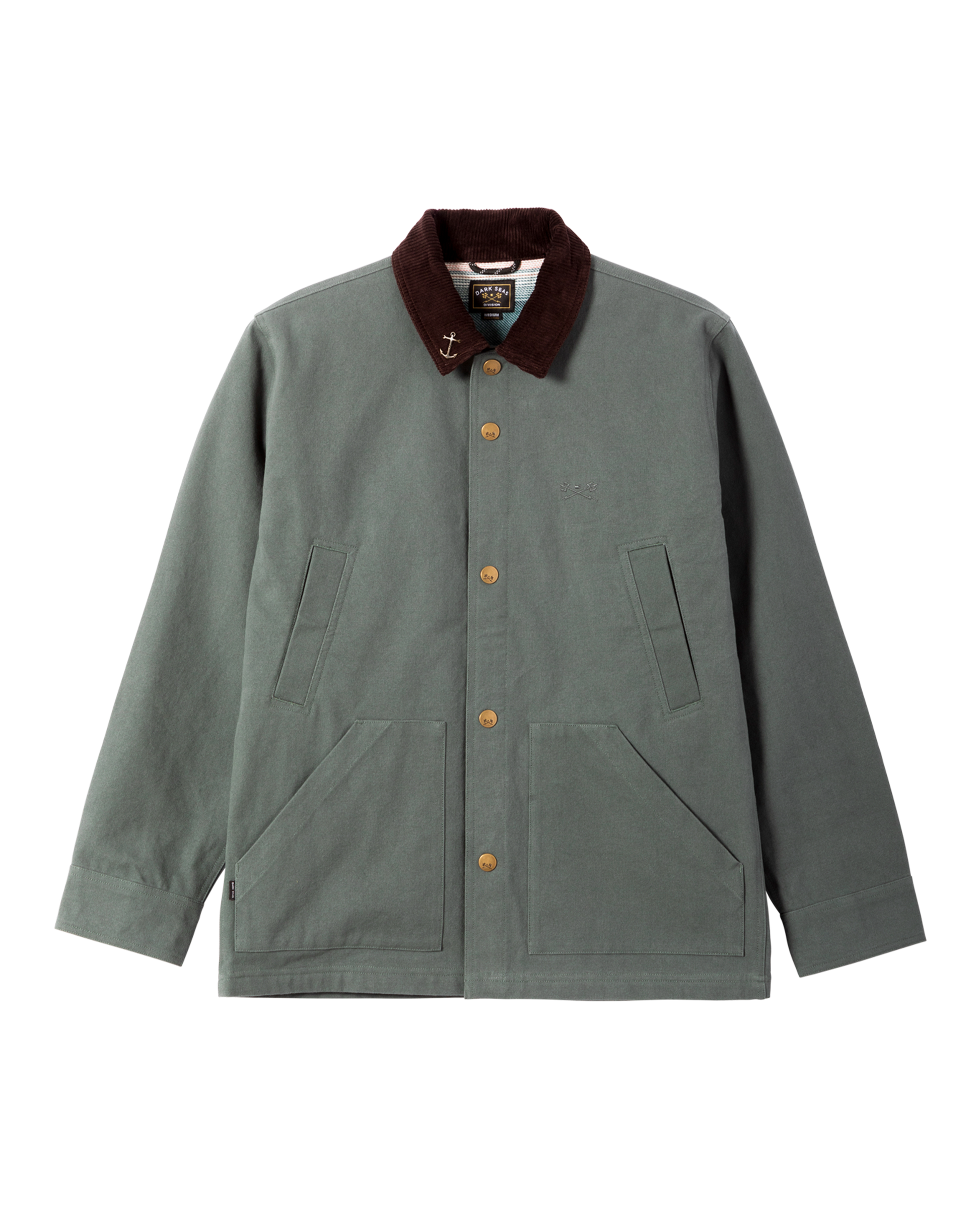 Dark Seas Men's Wrightwood Jacket Green Jackets