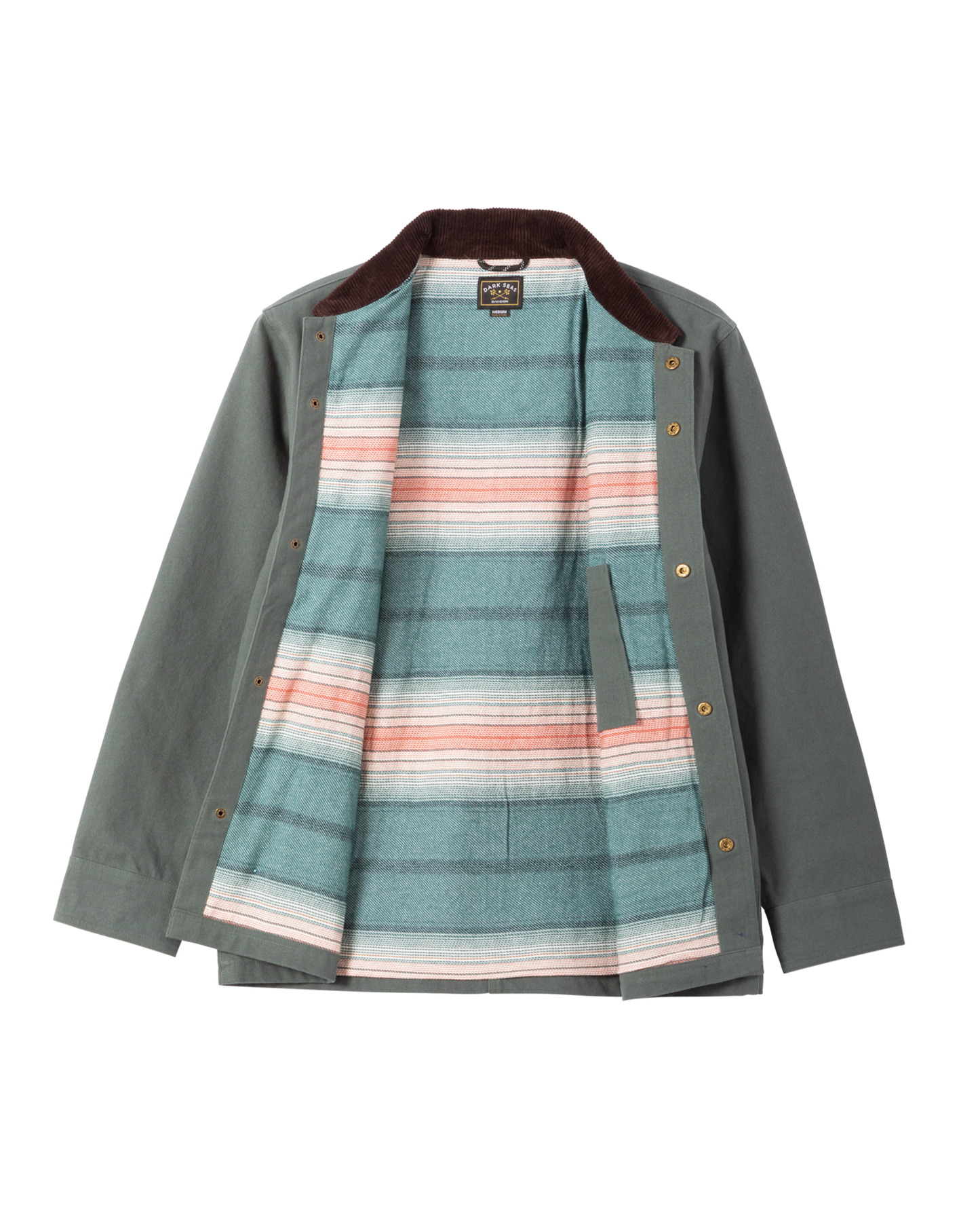 Dark Seas Men's Wrightwood Jacket Green Jackets