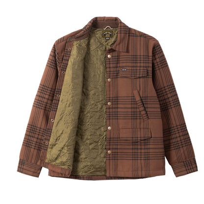 Dark Seas Men's Zilker Hw Shirt Brown Jackets