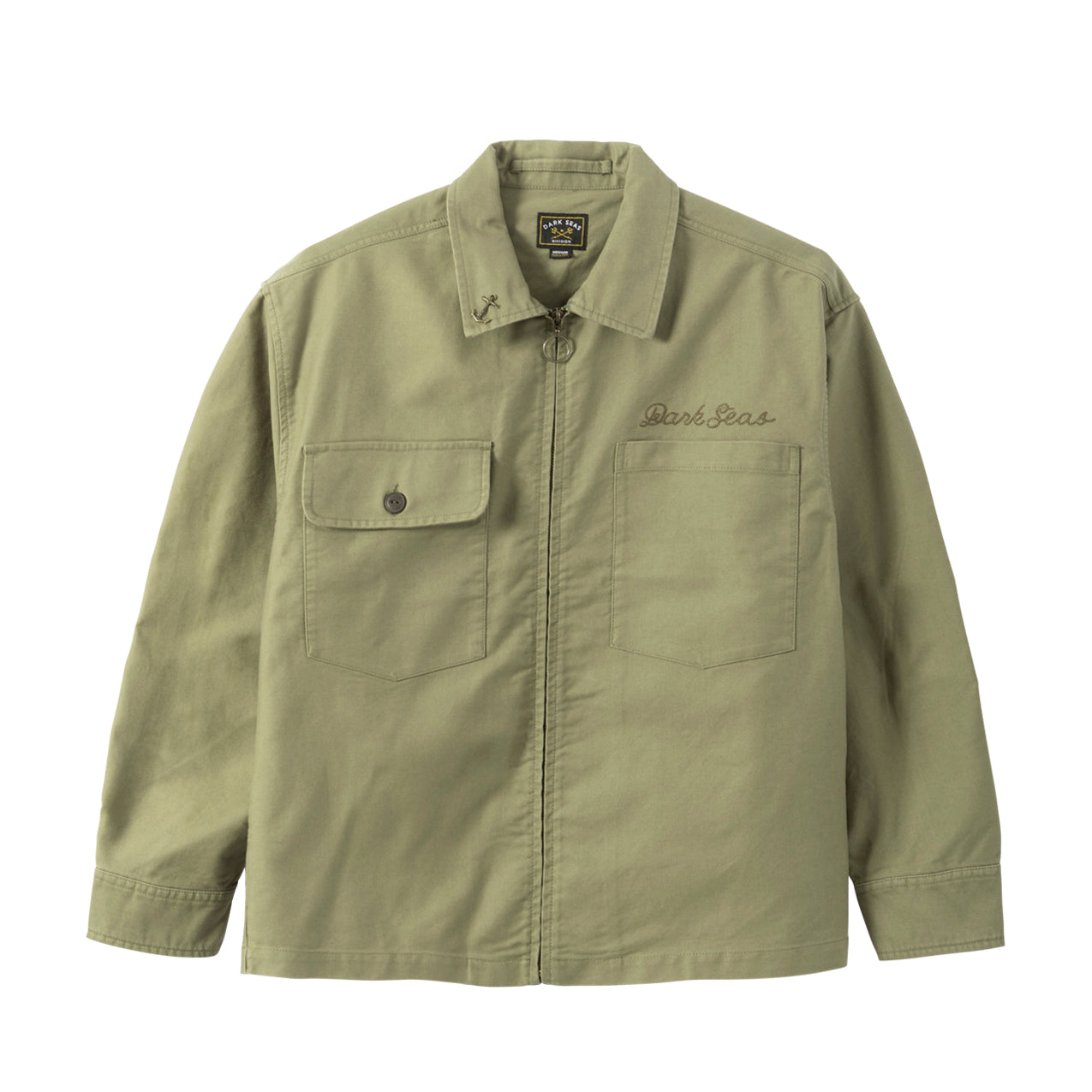 Dark Seas Men's Corporal Hw Shirt Olive Jackets