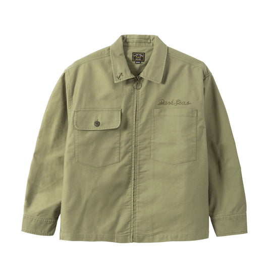 Dark Seas Men's Corporal Hw Shirt Olive Jackets