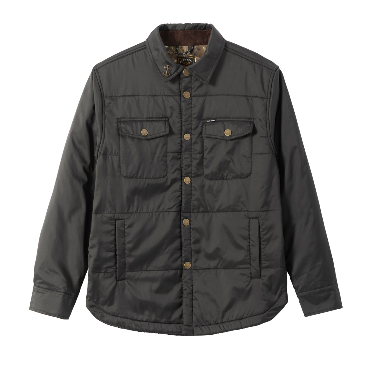 Dark Seas Men's Machinist Nylon Hw Shirt Black Jackets