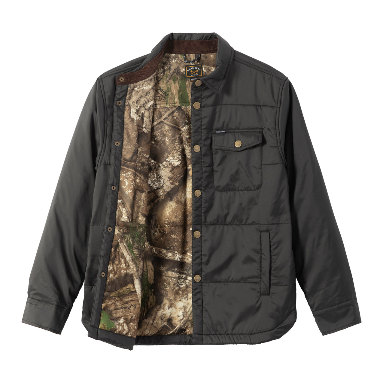 Dark Seas Men's Machinist Nylon Hw Shirt Black Jackets