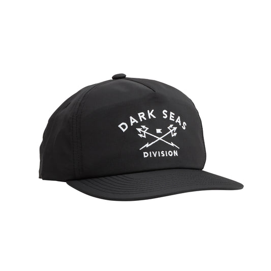 Dark Seas Men's Tridents Nylon Hat Black Hats