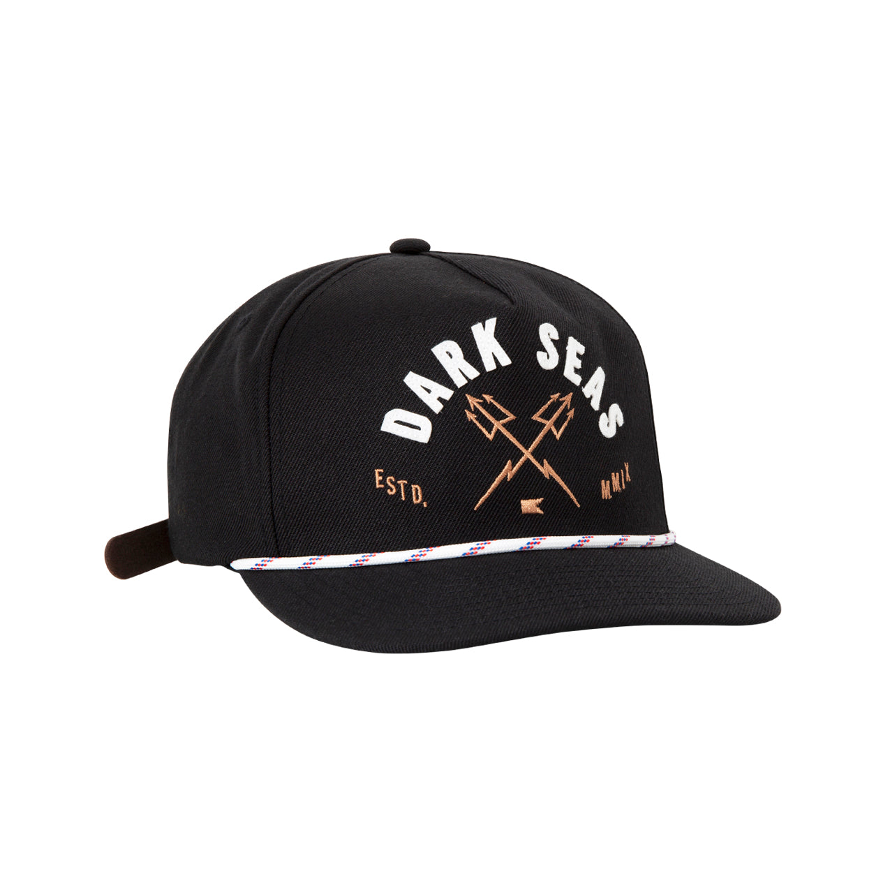 Dark Seas Men's Spinner Hat Black Hats
