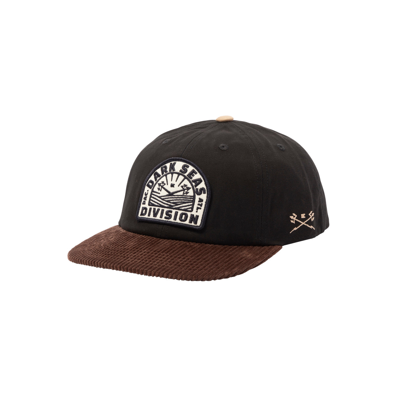 Dark Seas Men's Oberon Hat Black Brown Hats
