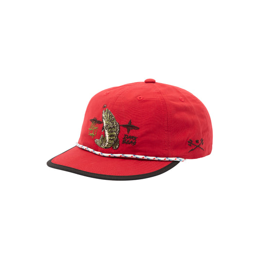 Dark Seas Men's Striper-Hat Red Hats