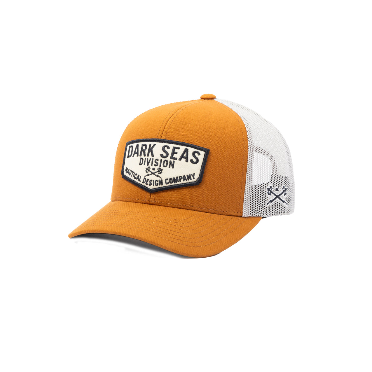 Dark Seas Men's Transom Hat Caramel White Hats