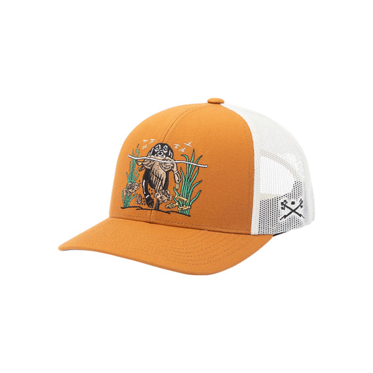 Dark Seas Men's Bashford-Hat Caramel White Hats