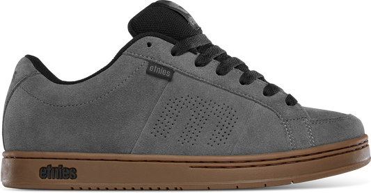 Etnies Mens Kingpin Grey Black Gum Shoes