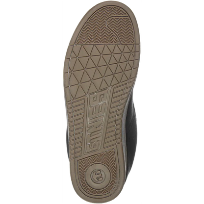 Etnies Mens Kingpin Black Dark Grey Gum Shoes