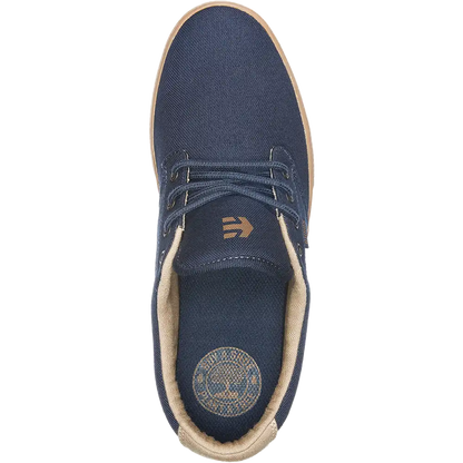 Etnies Mens Jameson 2 Eco Navy Gum Gold Shoes