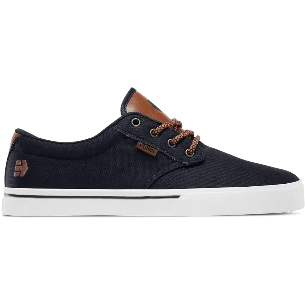 Etnies Men's Jameson 2 Eco Navy/Tan/White Shoes