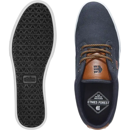Etnies Men's Jameson 2 Eco Navy/Tan/White Shoes