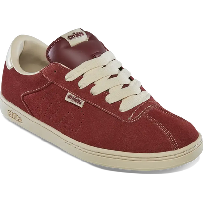 Etnies Men's Scam Burgundy/Tan Shoes