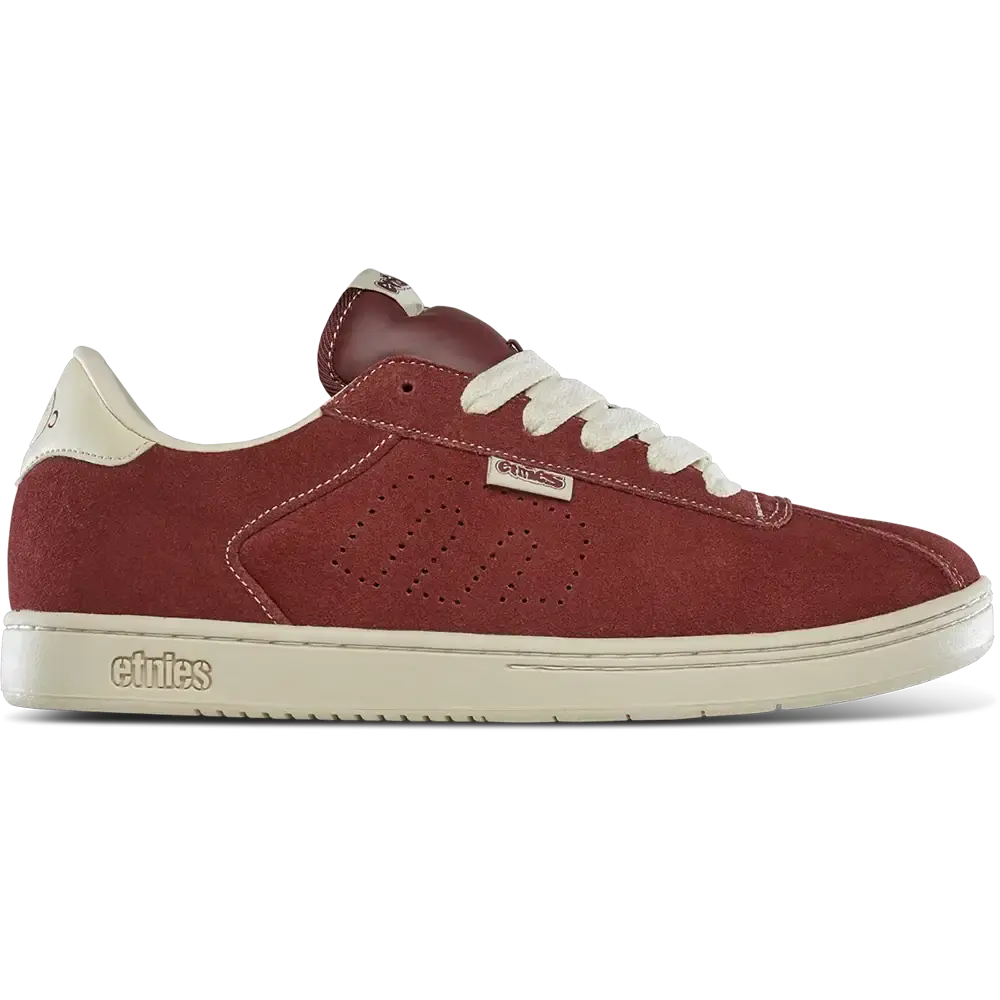 Etnies Men's Scam Burgundy/Tan Shoes