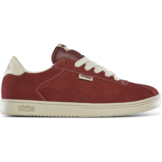 Etnies Men's Scam Burgundy/Tan Shoes