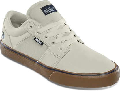 Etnies Men's Barge Ls White/Navy Shoes