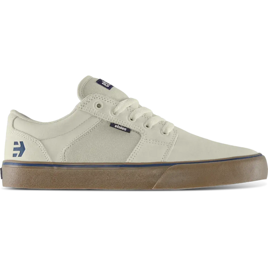 Etnies Men's Barge Ls White/Navy Shoes
