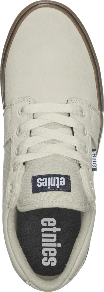 Etnies Men's Barge Ls White/Navy Shoes