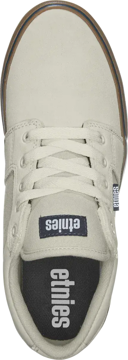 Etnies Men's Barge Ls White/Navy Shoes