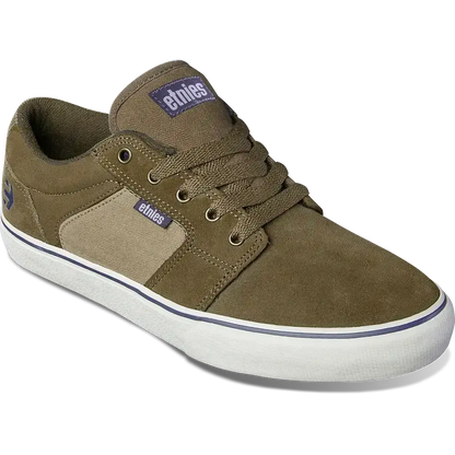 Etnies Men's Barge Ls Brown/Tan/Blue Shoes