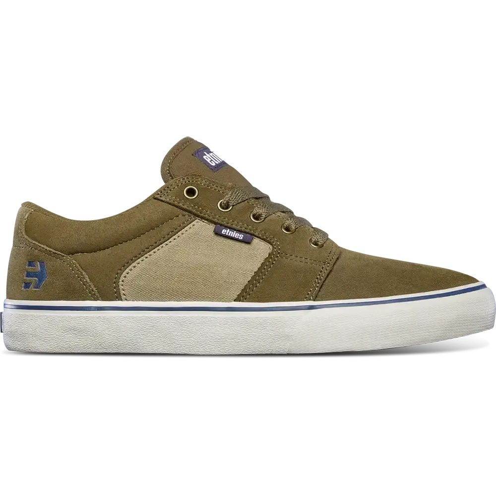 Etnies Men's Barge Ls Brown/Tan/Blue Shoes