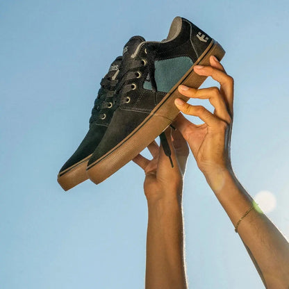 Etnies Men's Barge Ls Black/Teal Shoes